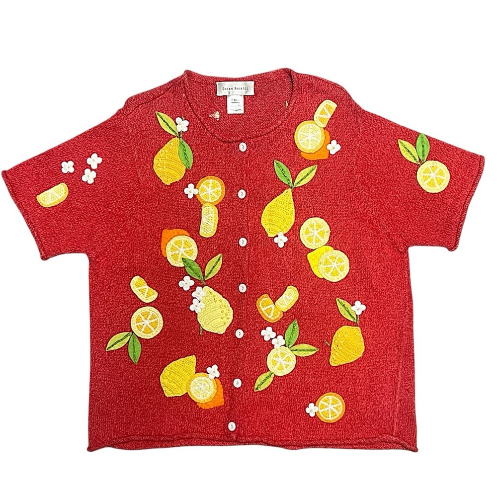 Embroidered Cardigan 🍋 - Picture 7 of 15